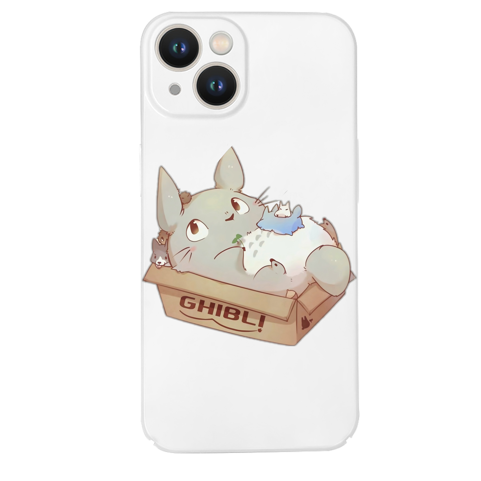 （画像用） となりのトトロ 草壁メイ 草壁サツキ My Neighbor Totoro Satsuki Kusakabe Mei Kusakabe 【iPhone 14シリーズ対応】ハードケース